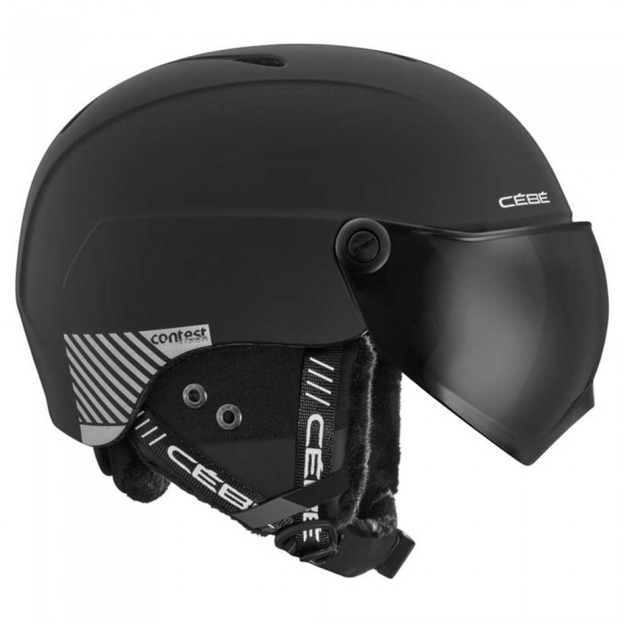 [해외]CEBE 헬멧 Contest Vision 5139464460 Black Matte Stripes