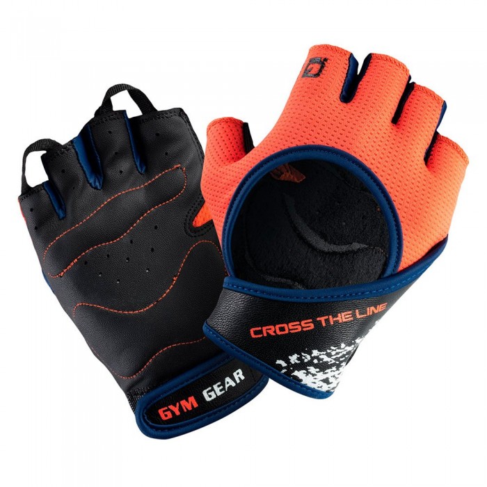 [해외]IQ Emio Training Gloves 7139530012 Spicy Orange / Medieval Blue