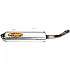 [해외]FMF 파워Core 2 W/Spark Arrestor Stainless Steel KX250 94-98 비인증 슬립온 머플러 9137524127 Silver