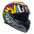 [해외]AGV K3 E2206 MPLK 풀페이스 헬멧 9139460223 Birdy 2.0 Grey / Yellow / Red