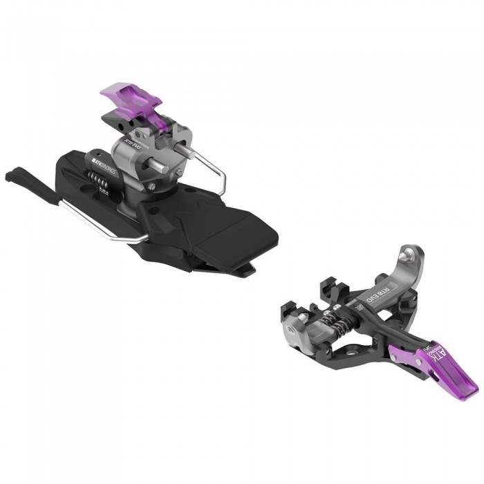 [해외]ATK RACE 투어링 스키 바인딩 RT 8 Evo 86 Mm 5139244317 Black / Titanium / Purple