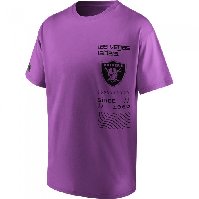 [해외]파나틱스 Las Vegas Riders Future Digital Styled 반팔 티셔츠 139365871 Purple Saphire