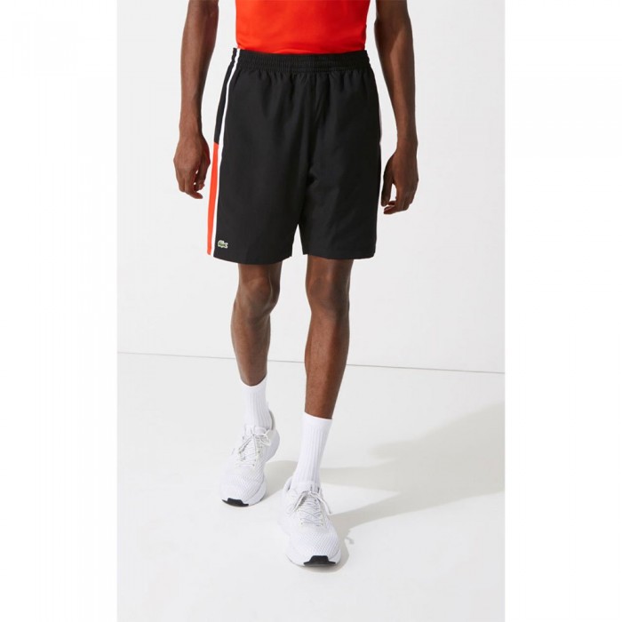 [해외]라코스테 GH314T Sweat Shorts Black / Corrida / White