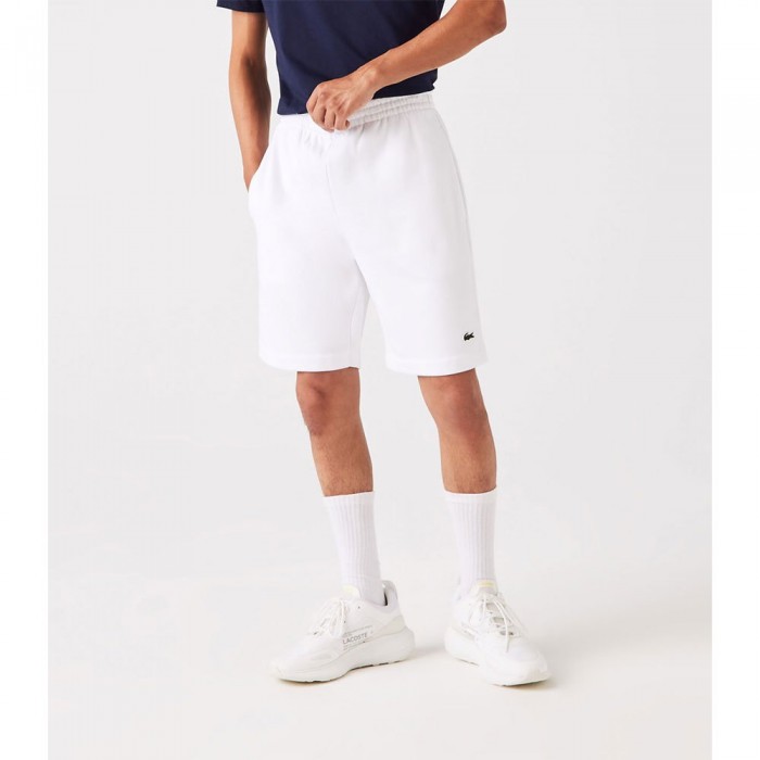 [해외]라코스테 GH9627 Sweat Shorts White