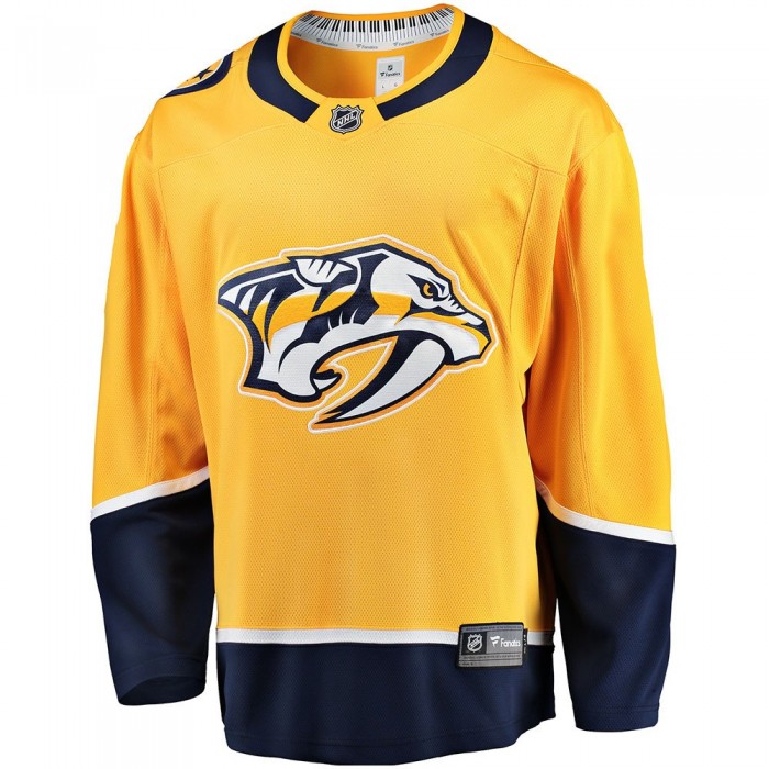 [해외]파나틱스 NHL Nashville Predators Branded Home Breakaway 긴팔 티셔츠 3138594418 Yellow