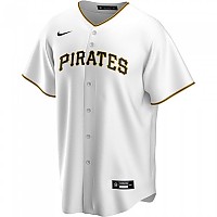 [해외]나이키 Pittsburgh Pirates Official Replica Home 반팔 V넥 티셔츠 3138594509 White