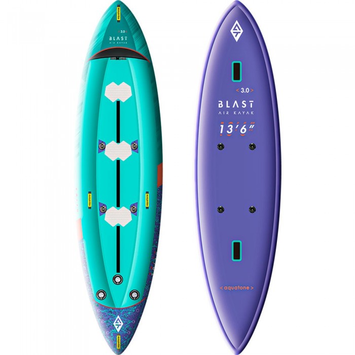 [해외]AQUATONE Blast Recreational Inflatable Kayak 13´6´´ 14139556203 Coral / Purple