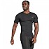 [해외]리복 Workout Ready Compression 반팔 티셔츠 7139007944 Black