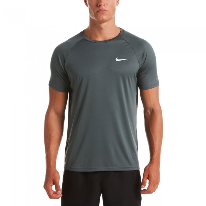[해외]나이키 SWIM Hydroguard Essential UV Short Sleeve T-Shirt 6138935689 Iron Grey
