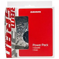 [해외]스램 파워 Pack PG-1050 With PC-1031 Chain 카세트 1137746743 Silver