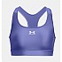 [해외]언더아머 HeatGear Armour Padless 스포츠 탑 중간 지지력 1139419039 Baja Blue / White