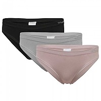 [해외]험멜 Juno Seamless 팬티 3 단위 7139486098 Ash Rose / Black / Paloma