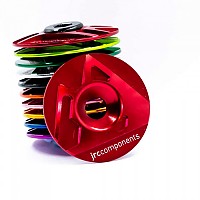 [해외]JRC COMPONENTS 스템 탑 모자 Ahead JRC Logo 1139605348 Red