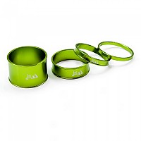 [해외]JRC COMPONENTS 헤드셋 스페이서 Machined Anodised 1139605523 Acid / Green