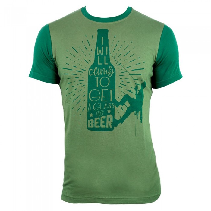 [해외]JEANSTRACK Climb & Beer 반팔 티셔츠 4139594813 Green