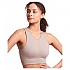 [해외]슈퍼드라이 Core Seamless Mid Impact Bra 스포츠 브라 7138566165 Warm Grey