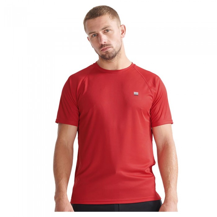 [해외]슈퍼드라이 Train 액티브 티셔츠 7138156416 Tango Red
