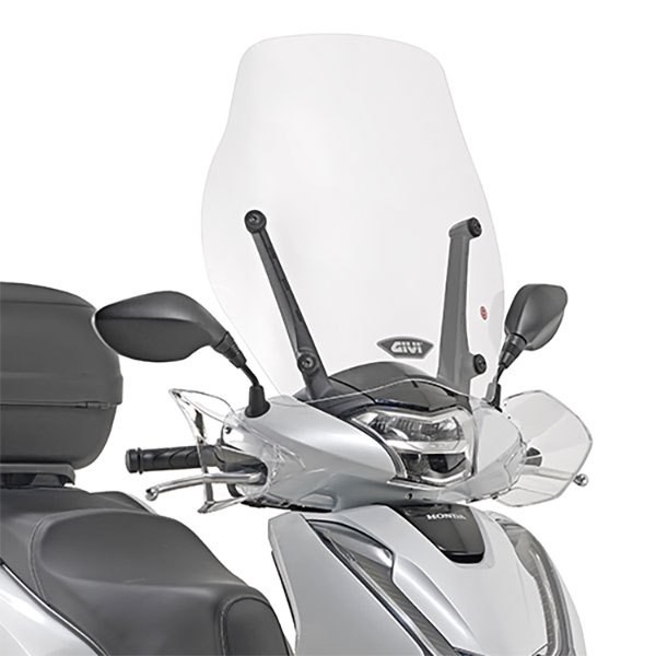 [해외]기비 바람막이 유리 D1155ST Honda SH 125i/150i&NIU NQI/MQI+ 9138008123 Clear