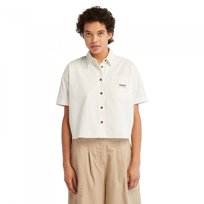 [해외]팀버랜드 Shop Short Sleeve Shirt 14139543801 Vintage White