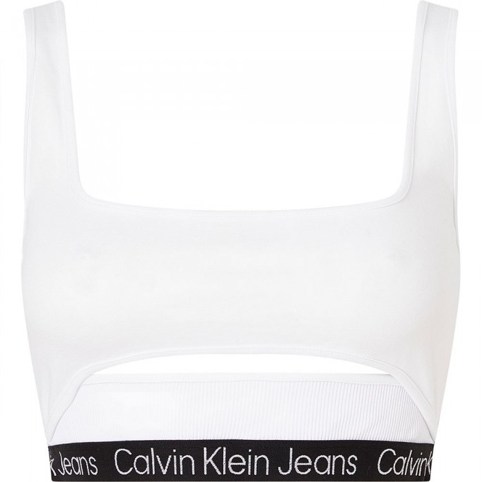 [해외]캘빈클라인 JEANS Tape Strappy Milano 민소매 티셔츠 14139612165 Bright White