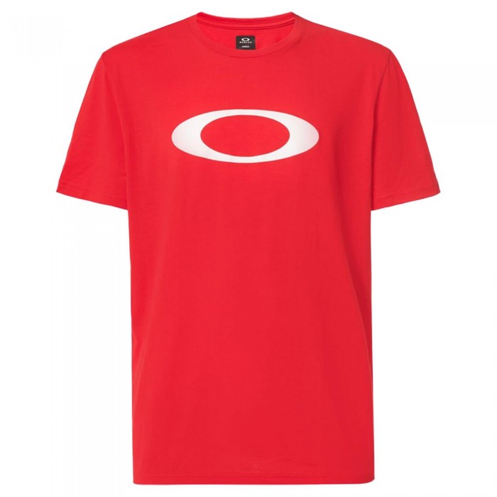 [해외]오클리 APPAREL O-Bold Ellipse 반팔 티셔츠 14139487175 Red Line / White