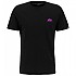 [해외]알파 인더스트리 Basic Small 로고 반팔 티셔츠 139303885 Black / Magenta