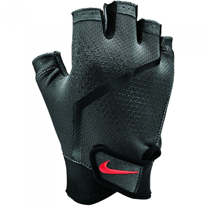 [해외]나이키 ACCESSORIES Extreme Fitness Training Gloves 7137260874 Grey / Black / Red