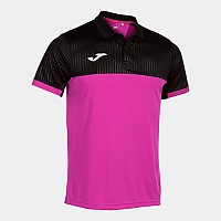 [해외]조마 Montreal 반팔 폴로 셔츠 12139629381 Fluor Pink / Black
