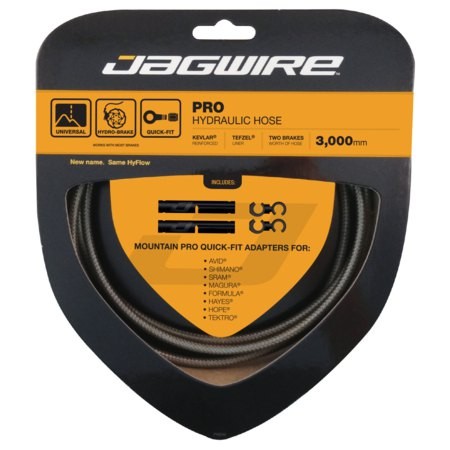 [해외]JAGWIRE 키트-카본 실버 Cable 프로 Hydraulic Hose 1138505417 Silver