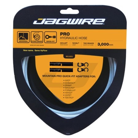 [해외]JAGWIRE 키트-스털링 실버 Cable 프로 Hydraulic Hose 1138505493 Silver