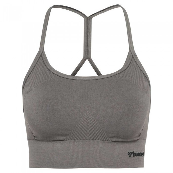 [해외]험멜 Tiffy Seamless 스포츠 탑 7139486179 Charcoal Grey