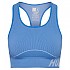 [해외]험멜 Christel Sports Seamless 스포츠 브라 4139486048 Riviera / Blue Bell Melange