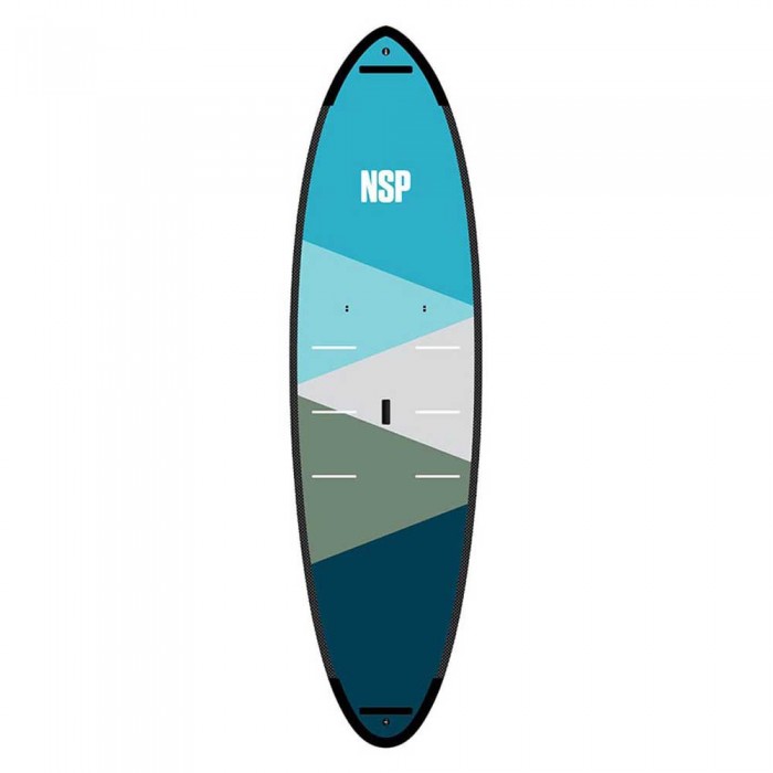 [해외]NSP 패들 서핑 세트 소프트 올rounder 8´0´´ 14138649520 Blue / Grey Black / Green