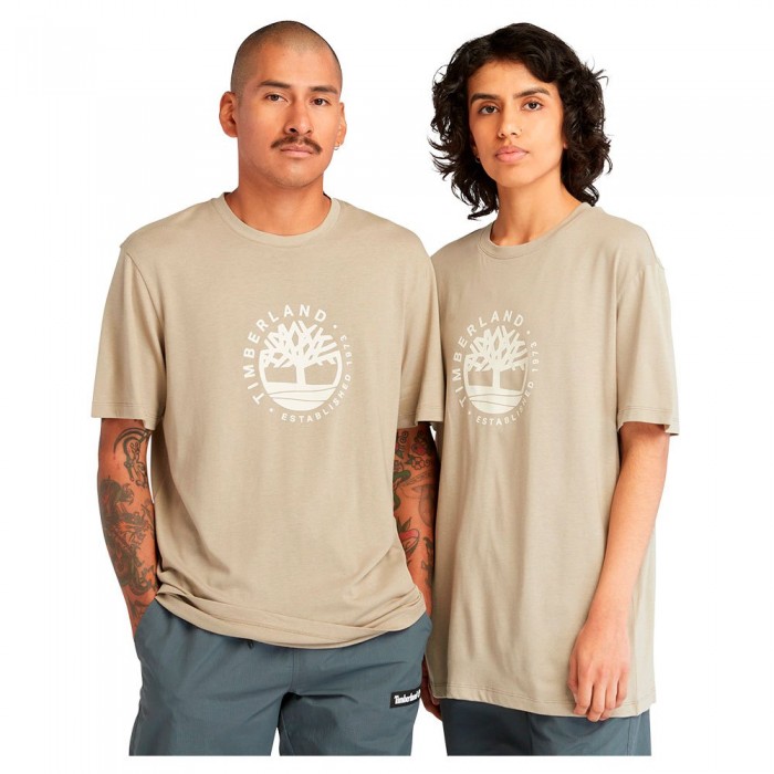 [해외]팀버랜드 Logo Graphic Short Sleeve T-Shirt 14139543553 Laurel Oak