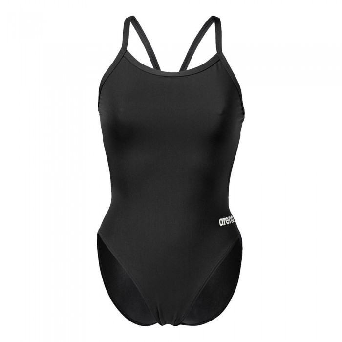 [해외]아레나 Team Challenge Solid Swimsuit 6139096279 Black / White