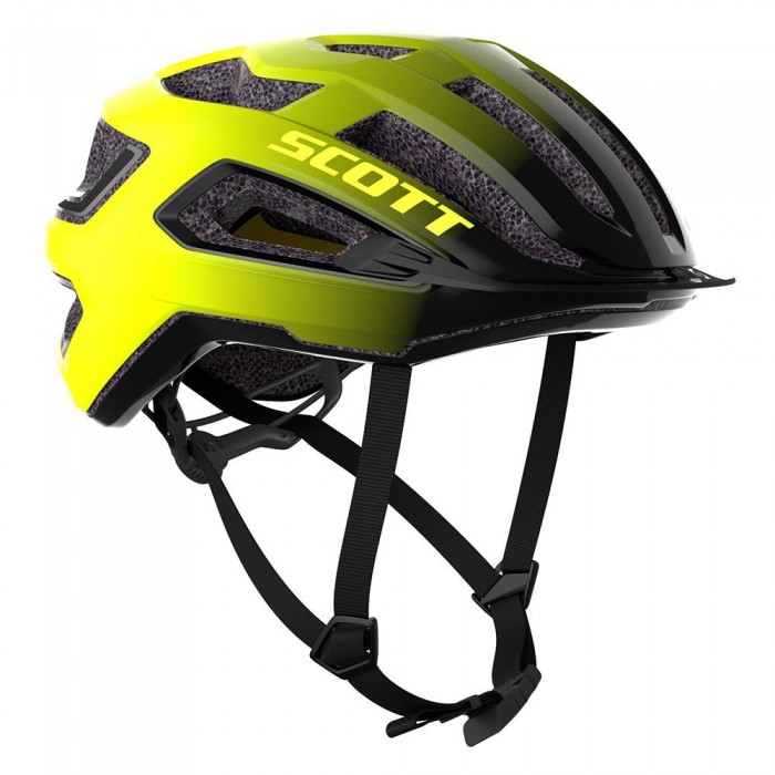 [해외]스캇 Arx Plus MIPS 헬멧 1139676404 Black / Radium Yellow Rc