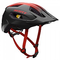 [해외]스캇 MTB 헬멧 Supra Plus MIPS 1139676885 Dark Grey / Red