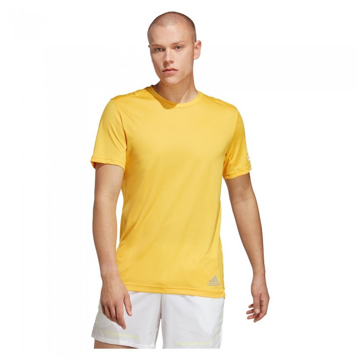 [해외]아디다스 Run It Short Sleeve T-Shirt 6139436627 Bold Gold