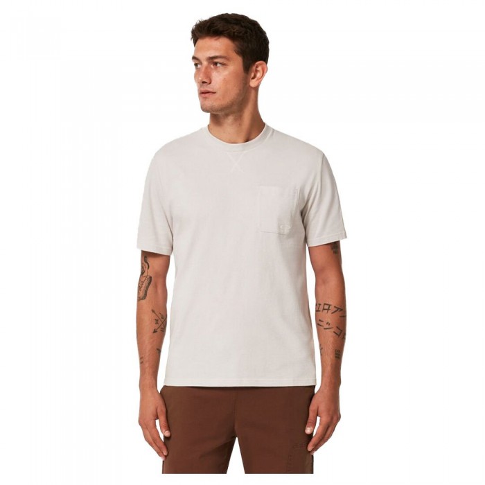 [해외]오클리 APPAREL Relax 포켓 Ellipse 반팔 티셔츠 14139487265 White