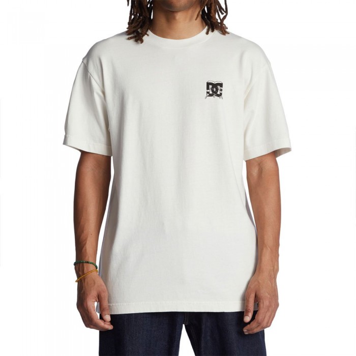 [해외]DC슈즈 All Trades Short Sleeve T-Shirt 14139637080 Lily White Garment Dye