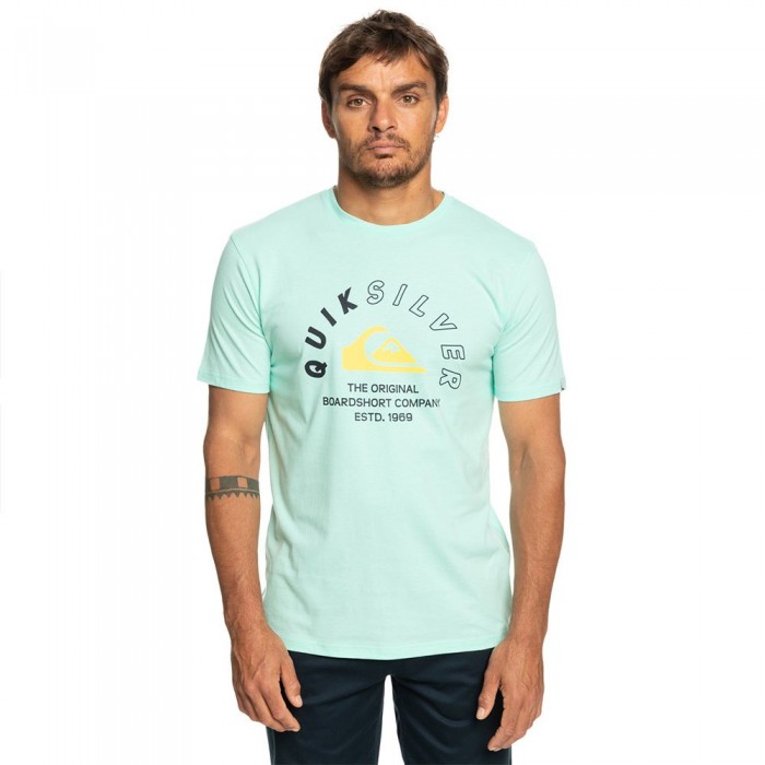 [해외]퀵실버 Mixedsignals Short Sleeve T-Shirt 14139638184 Beach Glass