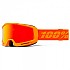 [해외]100% Okan Hiper 스키 고글 4139682083 Fluo Orange