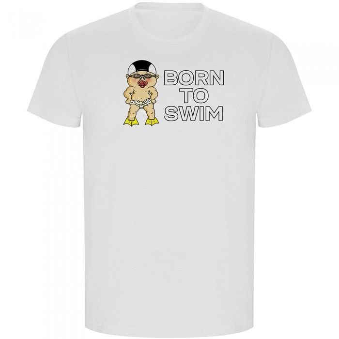 [해외]KRUSKIS Born To Swim ECO 반팔 티셔츠 6139684844 White