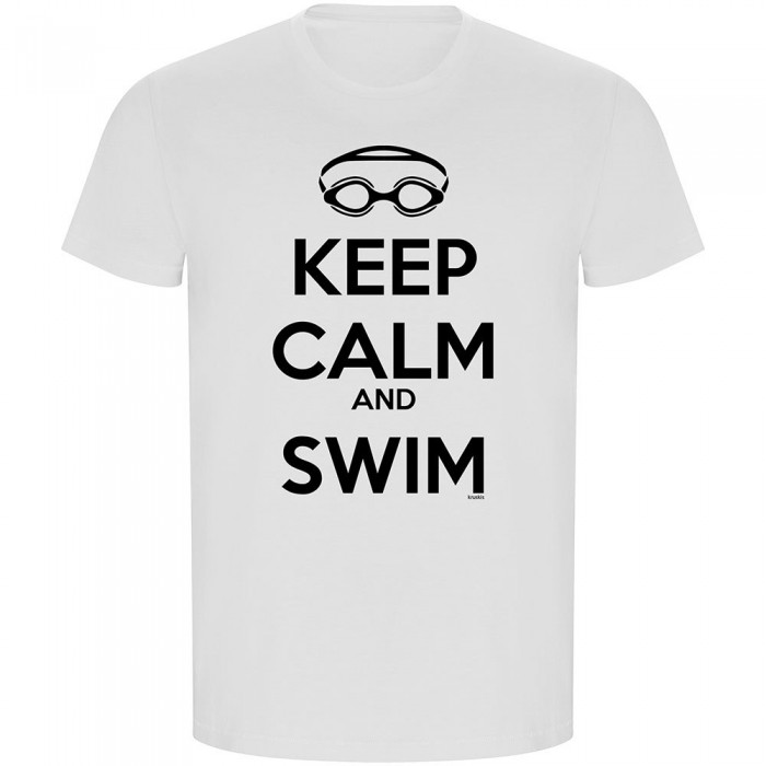 [해외]KRUSKIS Keep Calm And Swim ECO 반팔 티셔츠 6139685084 White