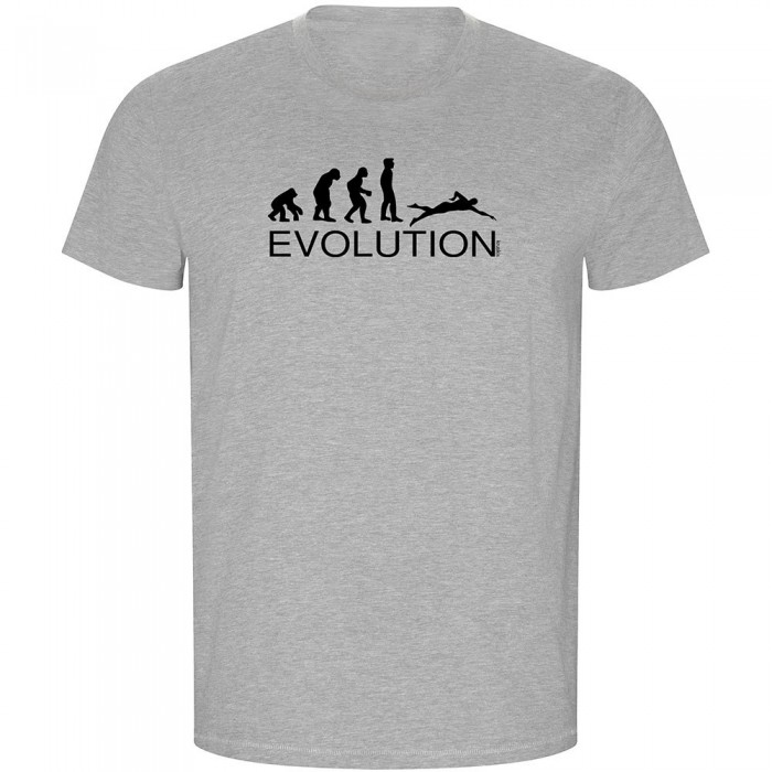 [해외]KRUSKIS Natacion Evolution Swim ECO 반팔 티셔츠 6139685129 Heather Grey