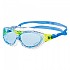 [해외]AQUAWAVE Flexa 어린이 수영 고글 6139437909 Blue / Lime / Blue Transparent