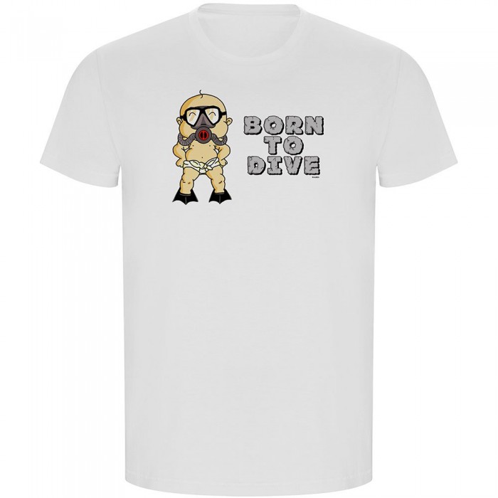 [해외]KRUSKIS Born To Dive ECO 반팔 티셔츠 10139684814 White