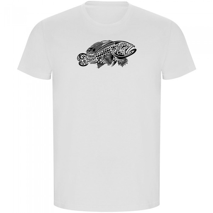 [해외]KRUSKIS Grouper Tribal ECO 반팔 티셔츠 10139685006 White