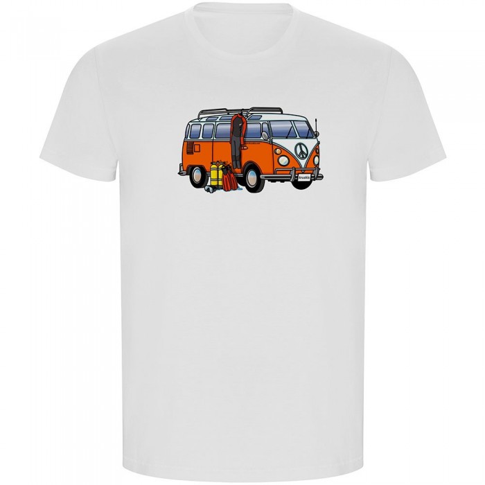 [해외]KRUSKIS Hippie Van Dive ECO 반팔 티셔츠 10139685018 White
