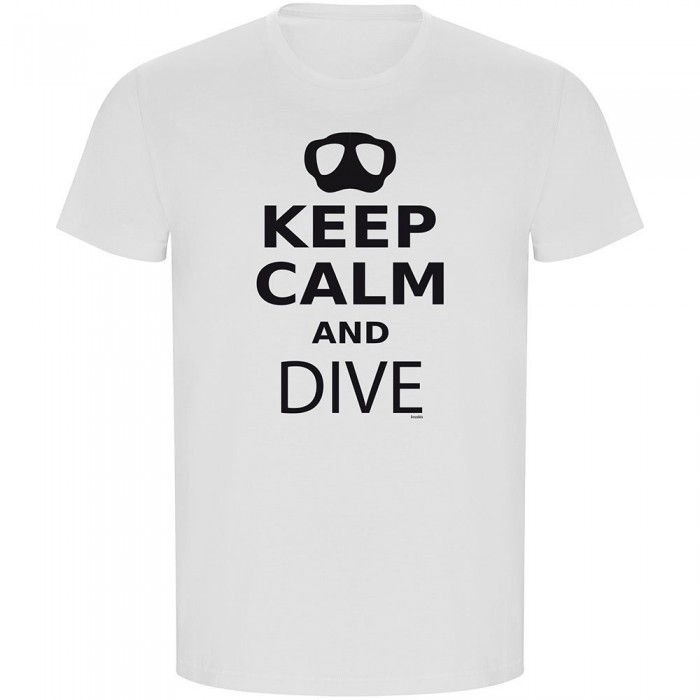 [해외]KRUSKIS Keep Calm And Dive ECO 반팔 티셔츠 10139685068 White